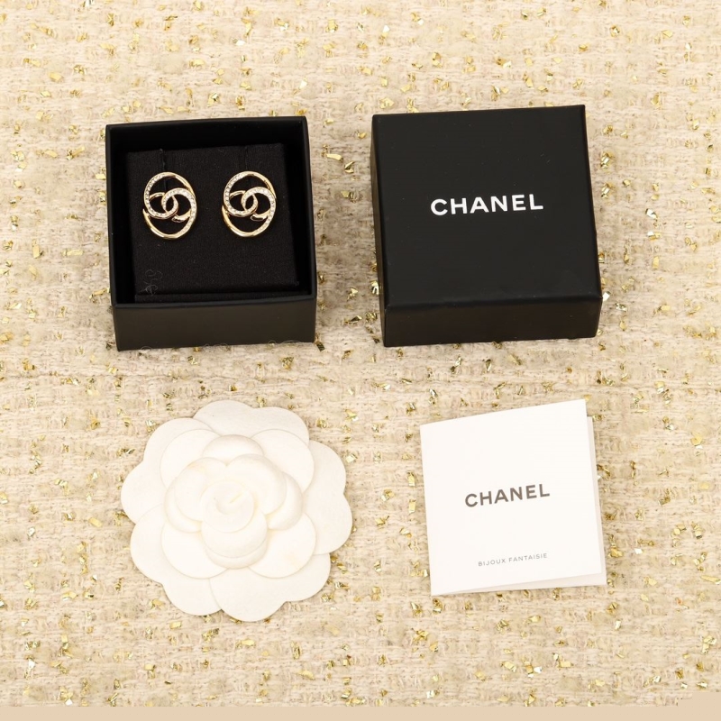 Ch*el earrings